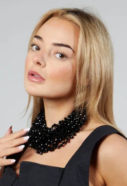 Sita Nevado Necklaces^Bisu Choker in Black