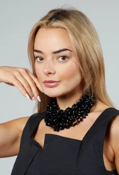 Sita Nevado Necklaces^Bisu Choker in Black