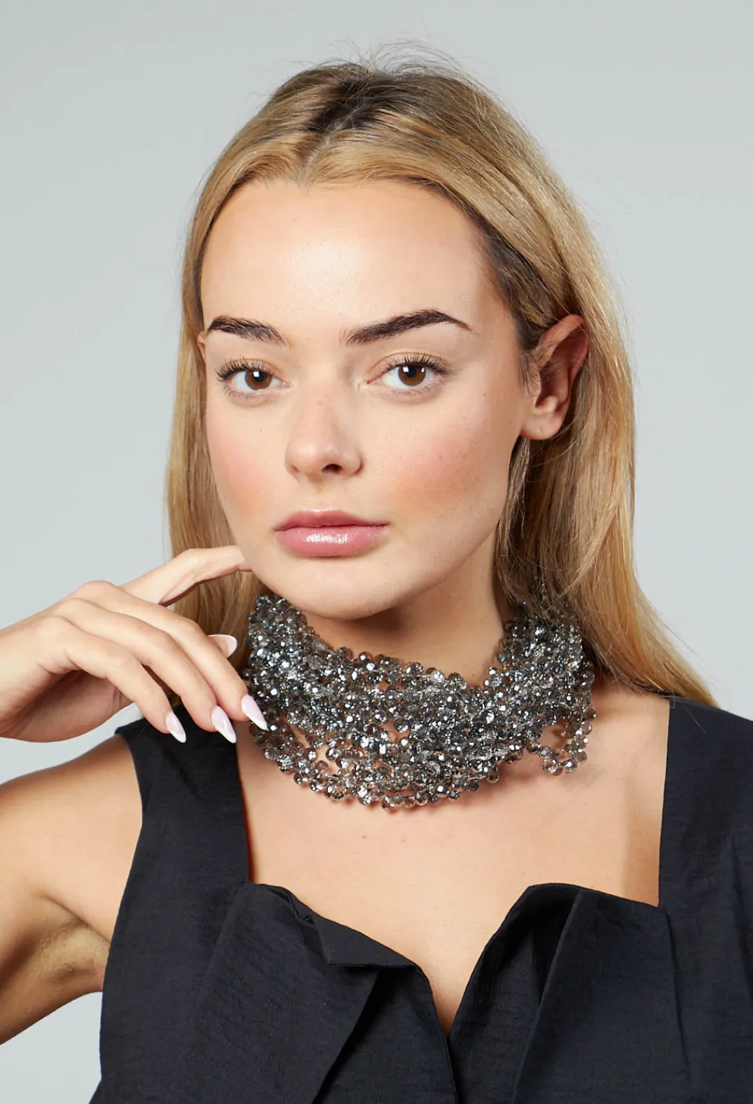 Sita Nevado Necklaces^Bisu Choker in Silver