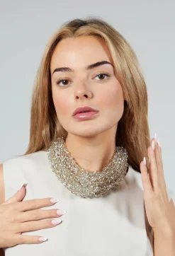 Sita Nevado Necklaces^Bisu Choker in White Gold