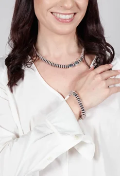 Bender Schmuck Necklaces^Blackened Link Chain Necklace in Gold Plated