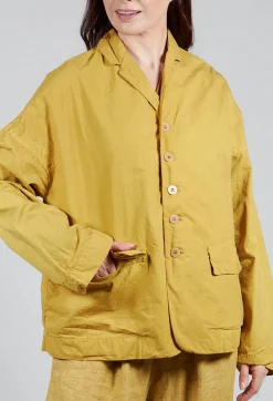 Album Di Famiglia Jackets^Blazer CC in Sun Yellow