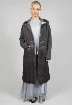 Umit Unal Coats^Bleached Coat in Original Brown