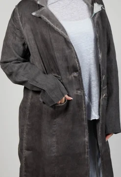 Umit Unal Coats^Bleached Coat in Original Brown