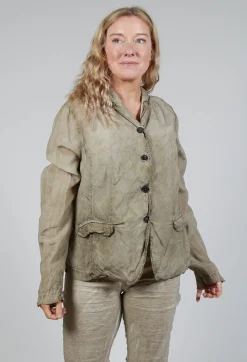 Rundholz Mainline Jackets^Bleached Jacket in Linen