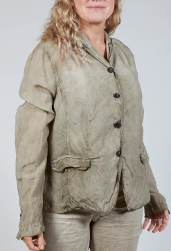 Rundholz Mainline Jackets^Bleached Jacket in Linen