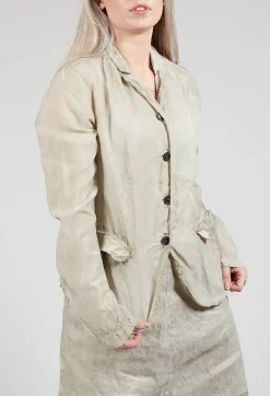 Rundholz Mainline Jackets^Bleached Jacket in Straw Cloud