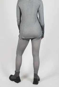Rundholz Dip Leggings^Bleached Stitch Leggings in Pencil Cloud