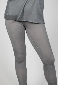 Rundholz Dip Leggings^Bleached Stitch Leggings in Pencil Cloud