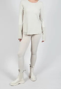 Rundholz Dip Leggings^Bleached Stitch Leggings in Eraser