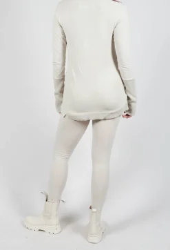 Rundholz Dip Leggings^Bleached Stitch Leggings in Eraser
