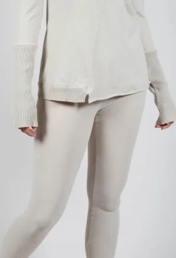 Rundholz Dip Leggings^Bleached Stitch Leggings in Eraser