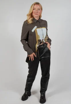 Annette Gortz Trousers^Bless Leather Pants in Black