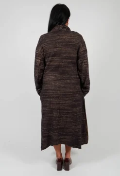 a_me Coats^Bloom Coat in Black and Brown