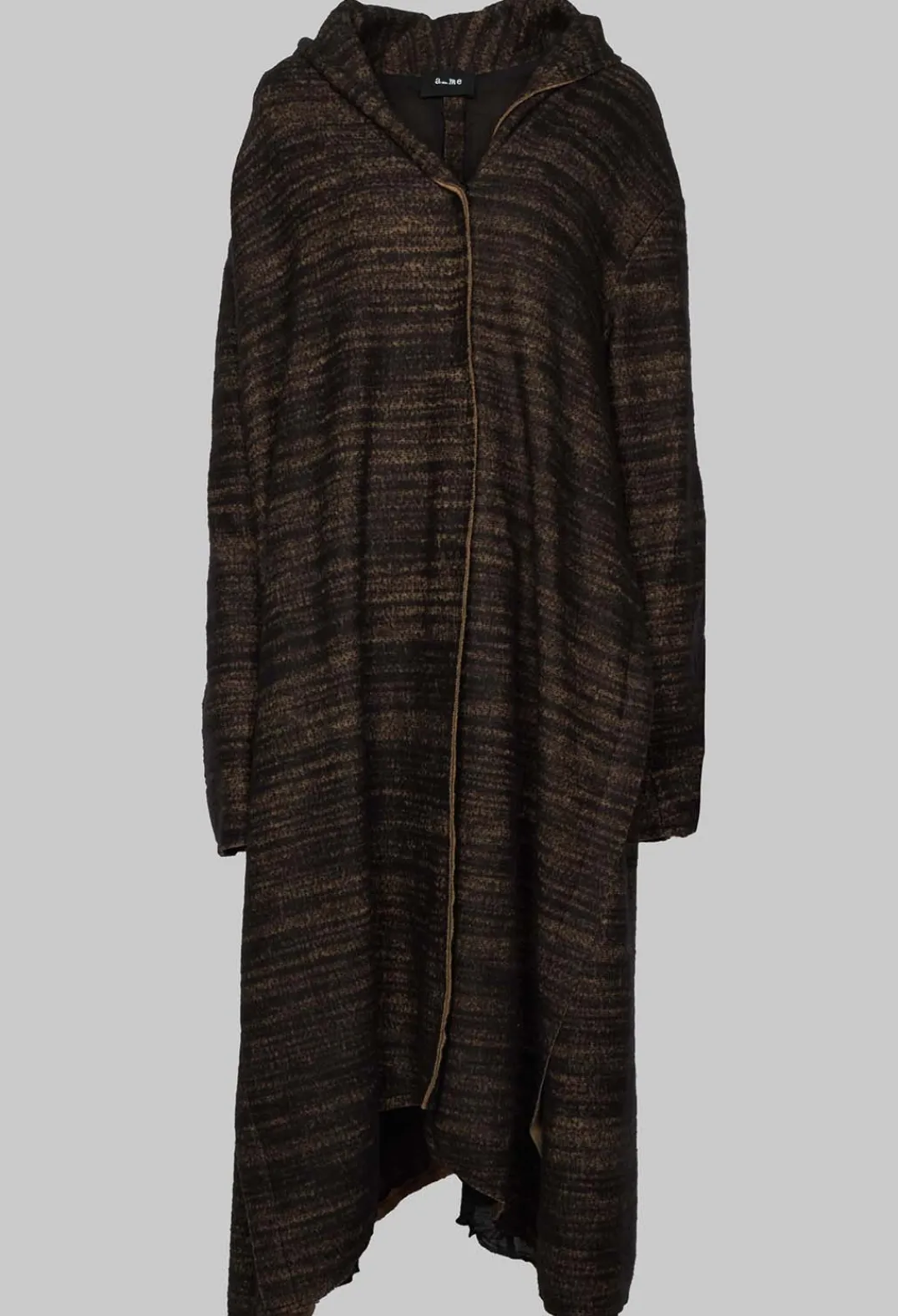 a_me Coats^Bloom Coat in Black and Brown