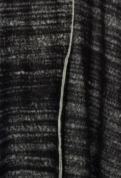 a_me Coats^Bloom Coat in Black and White