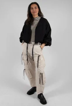 Bitte Kai Rand Shirts & Blouses^Bloom Rib Knit Blouse in Beige Stripe