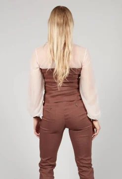 Malloni Shirts & Blouses|Co-ords & Suits^Blouse in Cioccolato