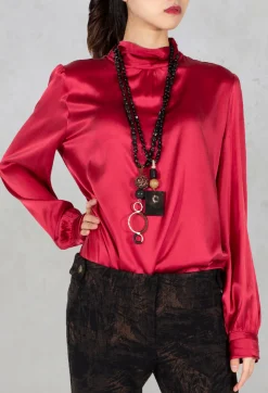 Maliparmi Shirts & Blouses^Blouse in Cremisi