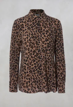 Maliparmi Shirts & Blouses^Blouse in Leopard / Camel