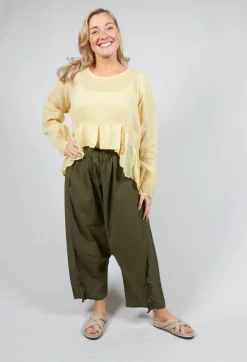 Privatsachen Shirts & Blouses^Bluteilen Shirt in Lowe Yellow