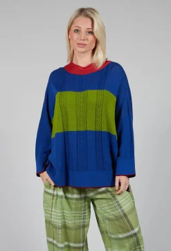 Traces of Me Jumpers^Boat Jumper in Mazarine Blue