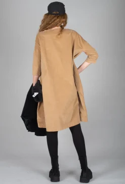 Album Di Famiglia Dresses^Boat Neck Dress V in Sugar