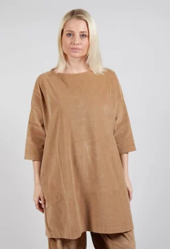 Album Di Famiglia Tops^Boat Neck Tunic V in Sugar