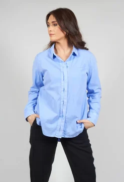 Elemente Clemente Shirts & Blouses^Boboni Blouse in Sky Blue