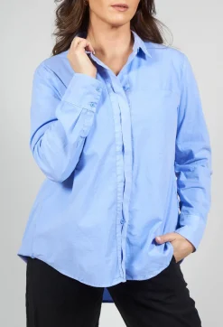 Elemente Clemente Shirts & Blouses^Boboni Blouse in Sky Blue