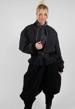Mei Meij Jackets^Bomber Jacket in Nero