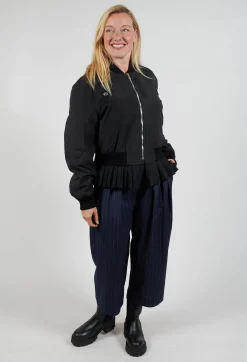 Mei Meij Jackets^Bomber Jacket in Nero