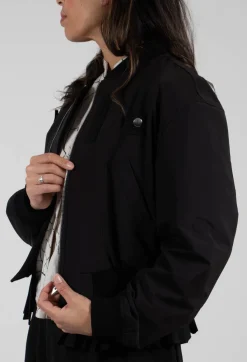 Mei Meij Jackets^Bomber Jacket in Nero