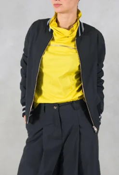 Oblique Creations Jackets^Bomber Jacket in Shadow