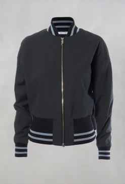 Oblique Creations Jackets^Bomber Jacket in Shadow