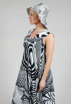 Xenia Design Hats^BONE Hat in White with Black