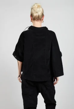 Rundholz Dip Tops^Boned Blouse in Black