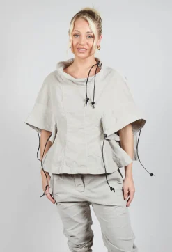 Rundholz Dip Tops^Boned Blouse in Eraser
