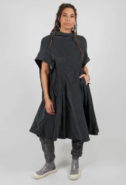 Rundholz Dip Dresses^Boned Dress in Coal Cloud