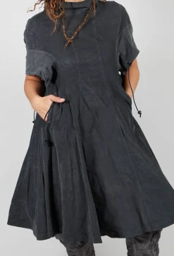 Rundholz Dip Dresses^Boned Dress in Coal Cloud