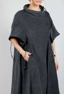 Rundholz Dip Dresses^Boned Dress in Coal Cloud