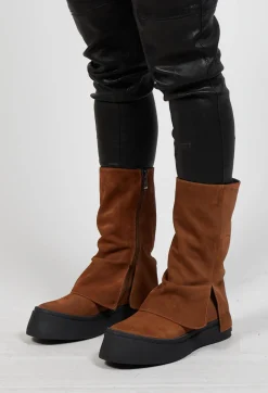 Lofina Boots^Boots with Fold Over Feature in London Brown