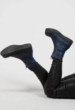 Lofina Boots^Boots With Front Zip in Gasoline Nautica