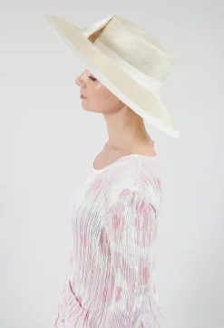 Whiteley Fischer Hats^Bow Hat in Ivory