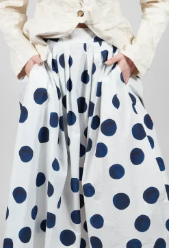 Aequamente Skirts^Box Pleated Skirt in Print