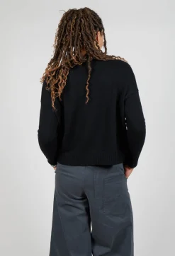 Aequamente Jumpers^Boxy Pullover in Black