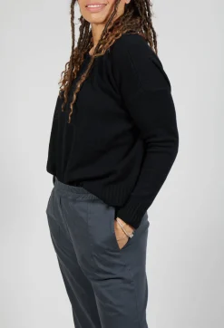 Aequamente Jumpers^Boxy Pullover in Black