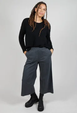 Aequamente Jumpers^Boxy Pullover in Black