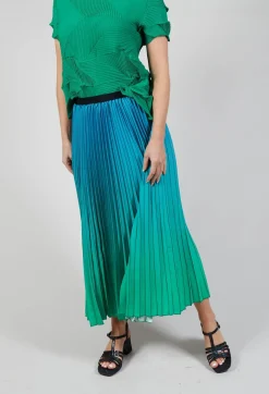 Alquema Skirts^Boxy Skirt in Biscay and Fern