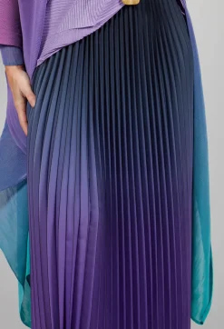 Alquema Skirts^Boxy Skirt in Blueberry and Lavender